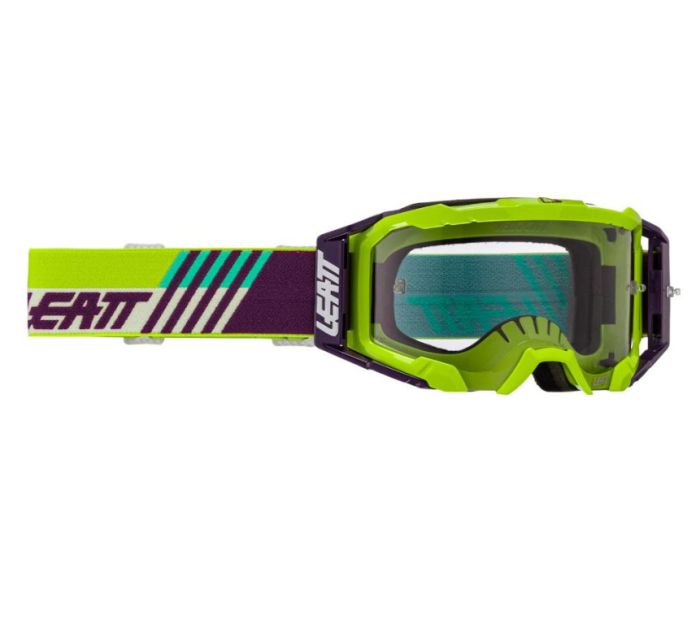Маска Leatt Velocity 5.5 Cryztal Lime Purple 75%