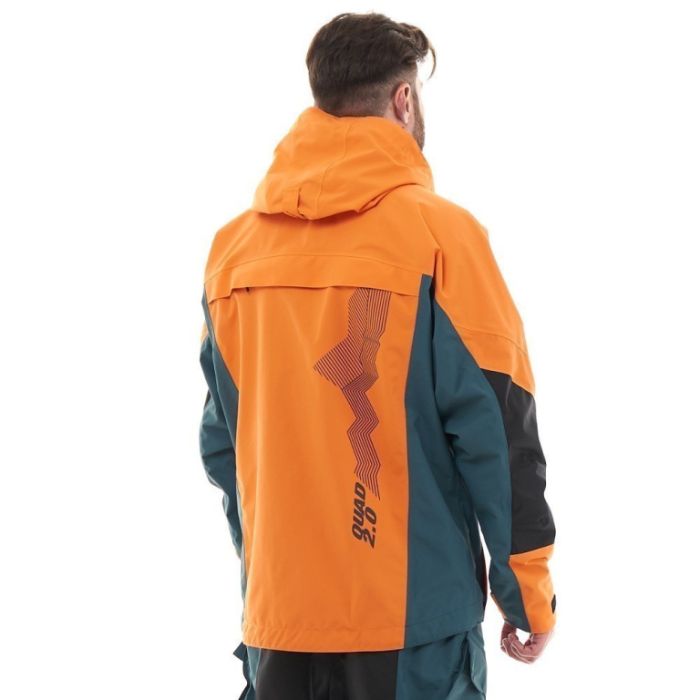 Мембранная куртка Dragonfly QUAD 2.0 Orange - Arctic 2023