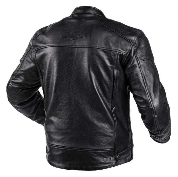 Мотокуртка кожаная Sweep Daytona, black