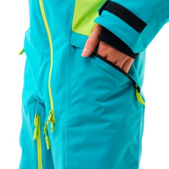 Комбинезон Dragonfly Gravity 2.0 Woman Dark Green - Lime