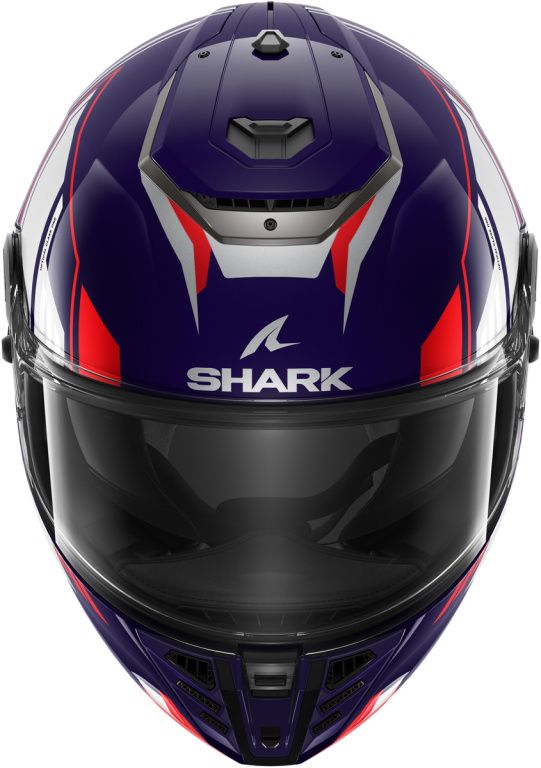 Мотошлем интеграл Shark Spartan RS BYRHON Blue/White/Chrome