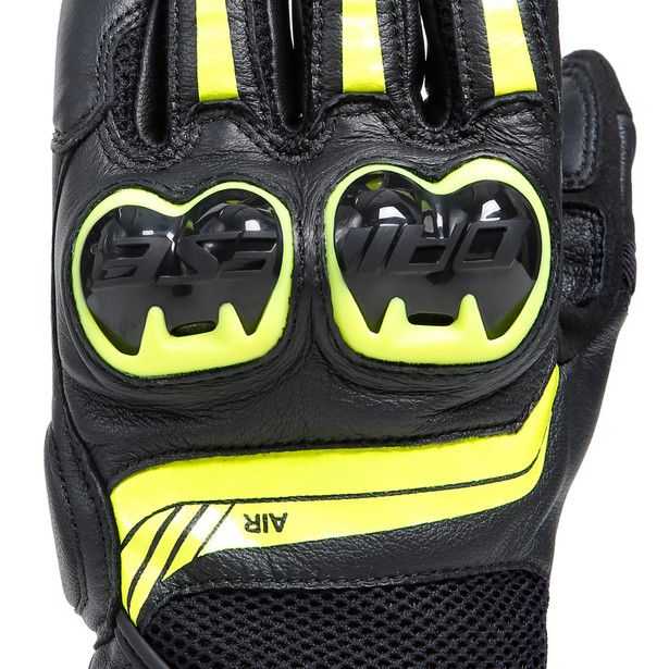 Перчатки DAINESE MIG 3 UNISEX BLACK/FLUO-YELLOW