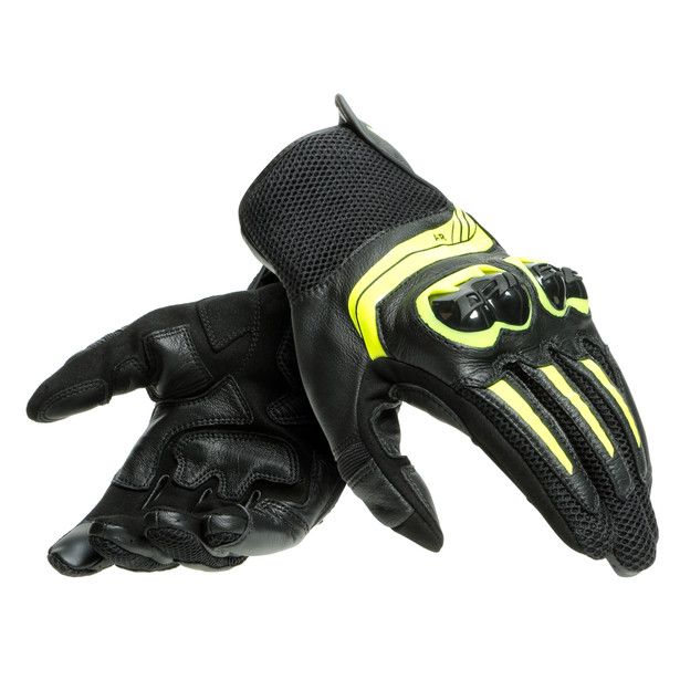 Перчатки DAINESE MIG 3 UNISEX BLACK/FLUO-YELLOW