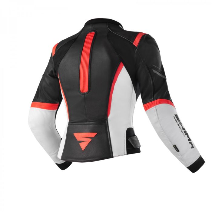 Куртка Кожаная женская Shima Miura 2.0 Red Fluo