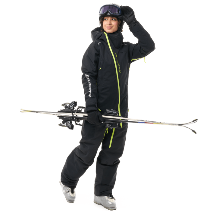 Комбинезон Dragonfly Gravity 2.0 Woman Black - Lime