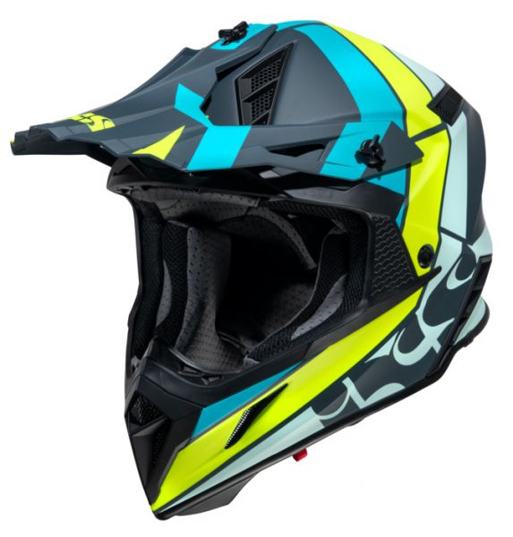 Шлем кроссовый IXS iXS189 2.0 голубой