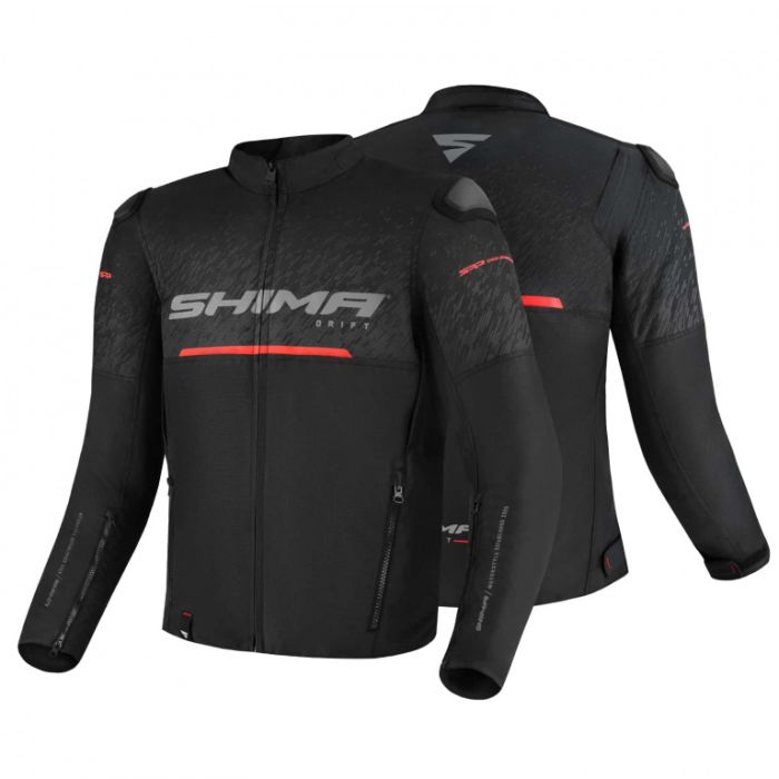 Мотокуртка текстильная Shima Drift Men Black