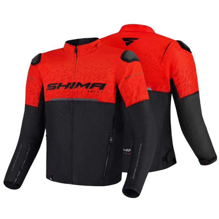 Мотокуртка текстильная Shima Drift Men Red