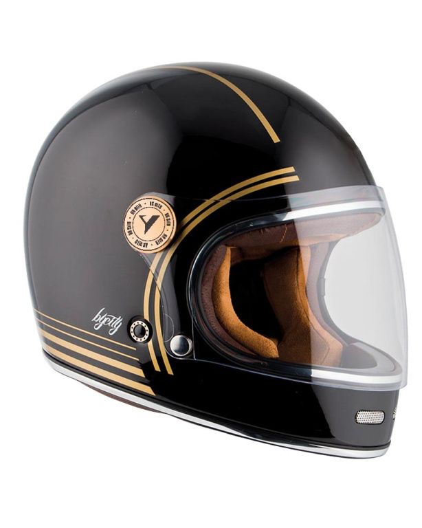 Шлем BY CITY ROADSTER II GOLD BLACK R.22.06
