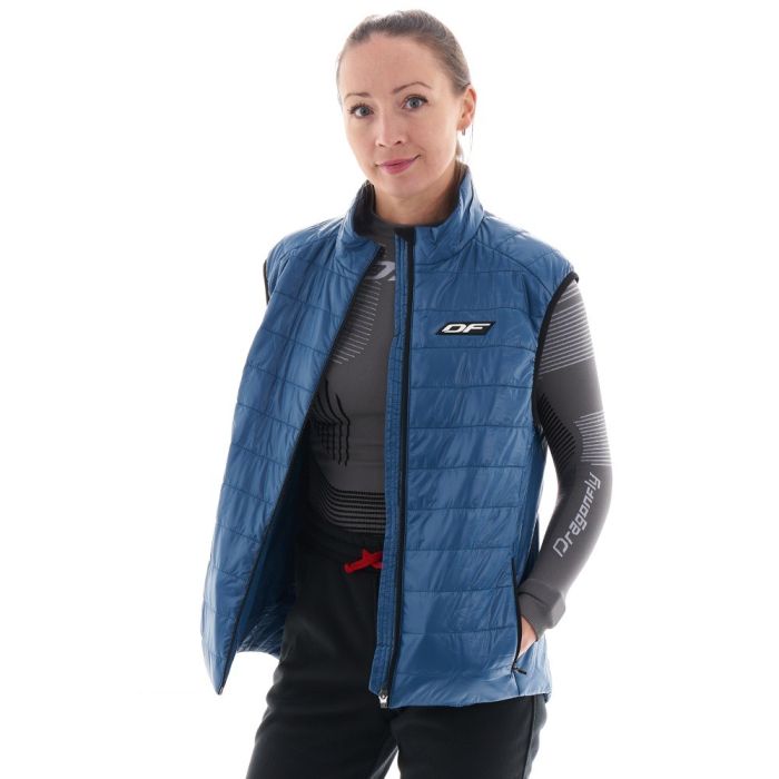 Жилет утеплённый Dragonfly VEST 200 Blue