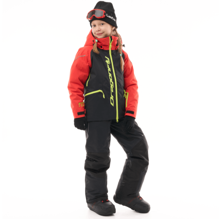 Куртка утепленная Dragonfly Gravity Teenager Red - Black