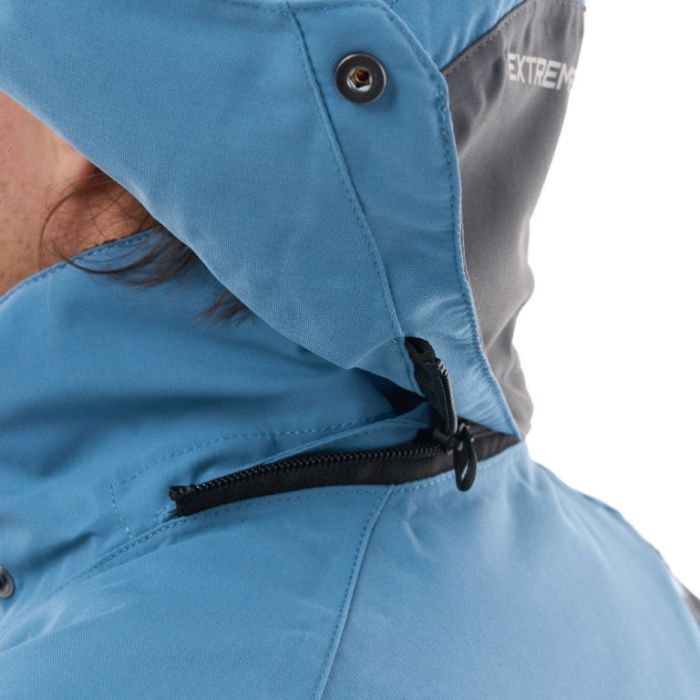Снегоходный комбинезон Dragonfly Extreme 2.0 Man Grey - Blue - Red Утепленный (100)