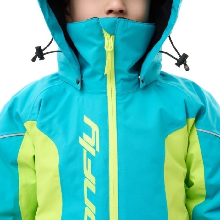 Зимний утепленный комбинезон Dragonfly GRAVITY Junior Dark Green - Lime