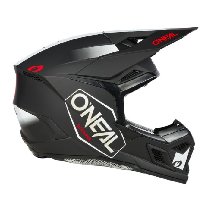 Шлем кроссовый O'NEAL 3Series Hexx V.24 черный/красный
