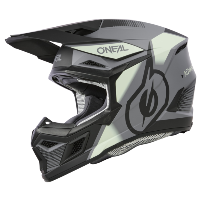 Шлем кроссовый O'NEAL 3Series Vision Серый/Черный
