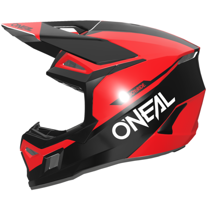 Шлем кроссовый детский Oneal 3Series Race V.24 Красный/Черный