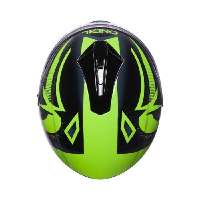 Шлем интеграл O'Neal Challenger Exo V.22 черный/желтый