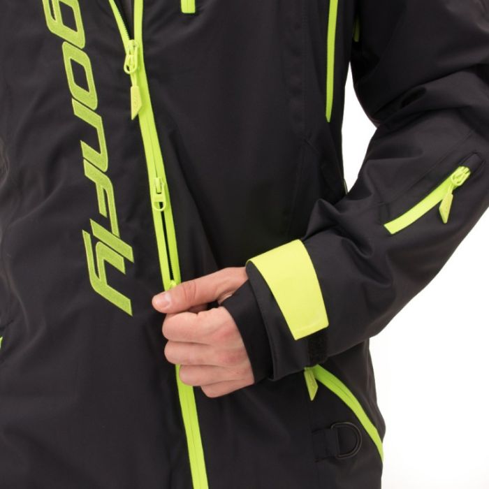 Комбинезон Dragonfly GRAVITY PREMIUM Man Black - Yellow Green 2024