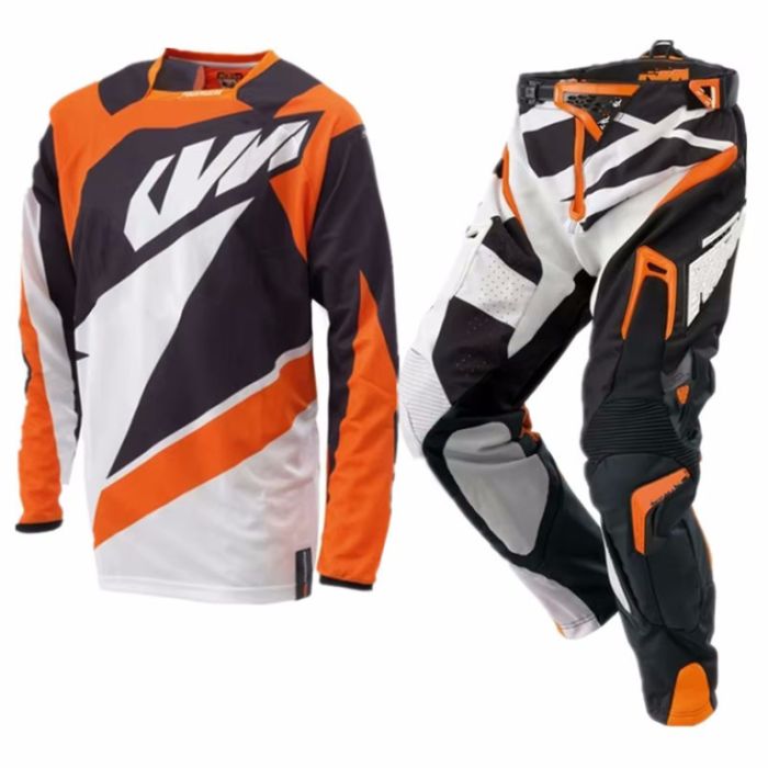 Комплект для мотокросса Replica KTM черный/белый/оранжевый