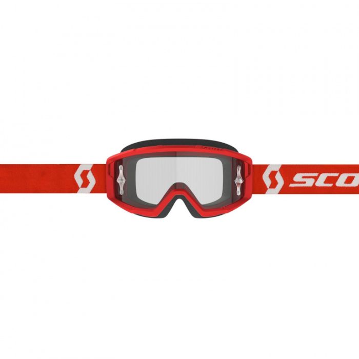 Очки Scott Primal clear red/white clear works
