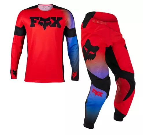 Комплект для мотокросса Replica Fox красный/синий