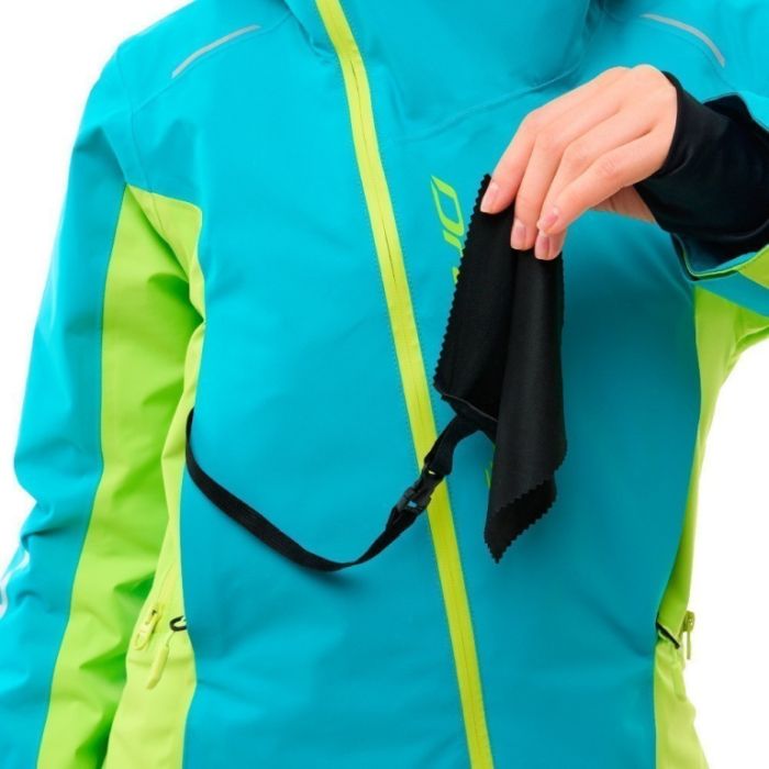 Комбинезон Dragonfly Gravity 2.0 Woman Dark Green - Lime