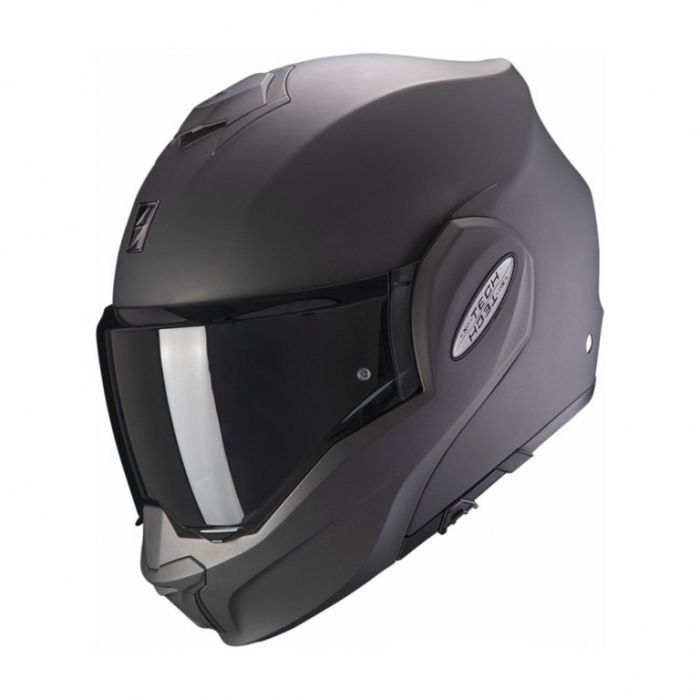 Мотошлем SCORPION EXO EXO-TECH EVO SOLID Антрацит Матовый