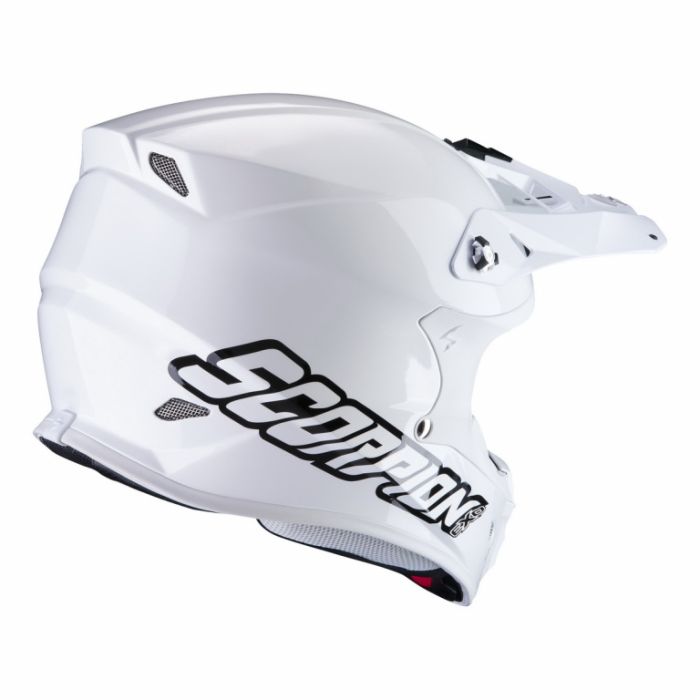 Мотошлем Scorpion Exo VX-16 EVO AIR SOLID Белый/Белый
