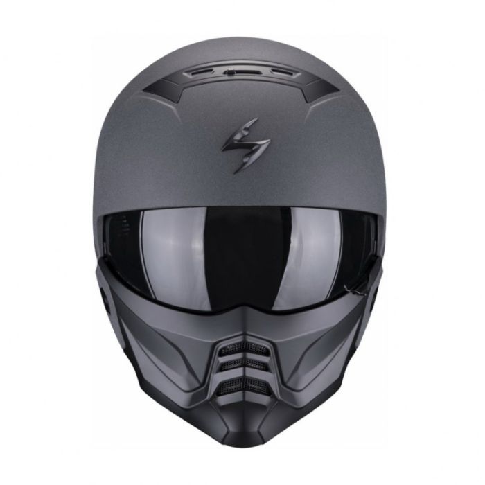 Мотошлем SCORPION EXO COMBAT II GRAPHITE Серый
