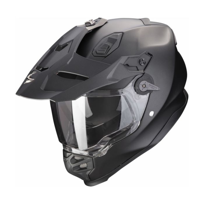 Мотошлем Scorpion Exo ADF-9000 Air Solid Черный Матовый/Перламутровый