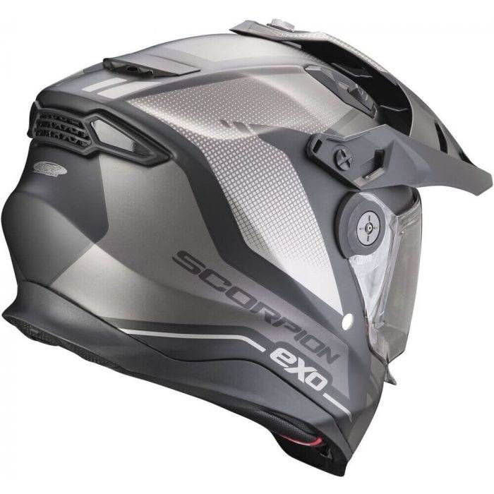 Мотошлем Scorpion Exo ADF-9000 Air Desert Матовый/Серебристый