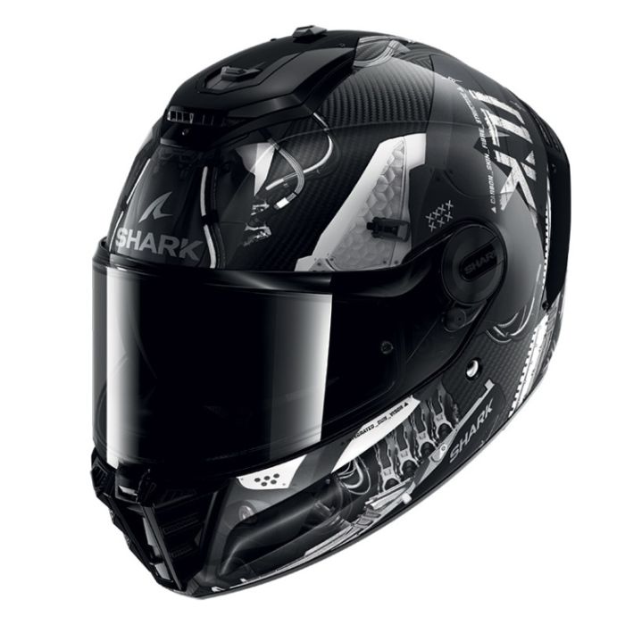 Шлем Shark Spartan Rs Carbon Xbot Black/Anthracite/Silver