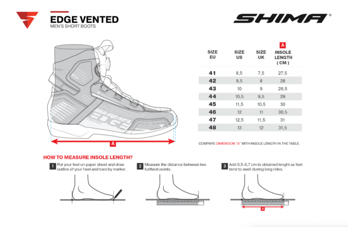 Мотоботы Shima Edge Vent Men Fluo