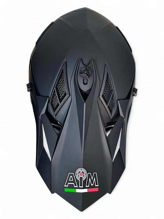 Мотошлем кроссовый AiM RH855 Black Matt