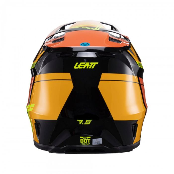 Шлем кроссовый Leatt Moto 7.5 Helmet Kit Citrus V24