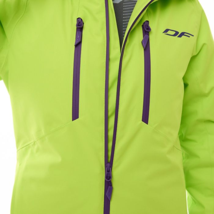 Куртка горнолыжная утепленная Dragonfly Gravity Woman Lime