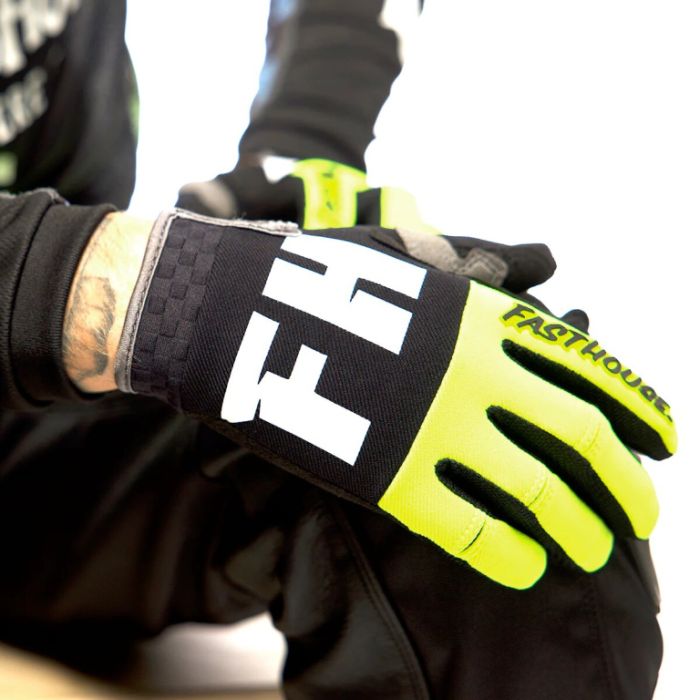 Перчатки Fasthouse FHMC Speed Style Remnant neon/black