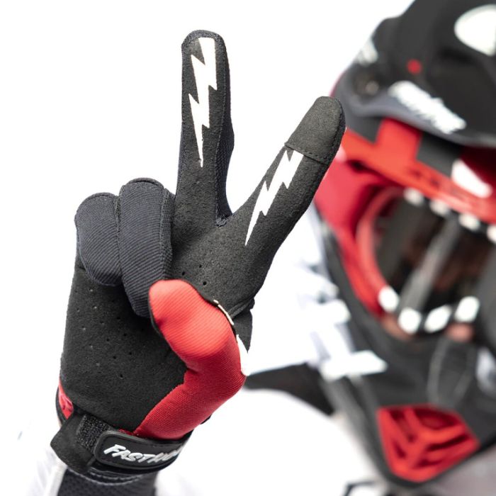 Перчатки Fasthouse FHMC Speed Style Remnant red/black