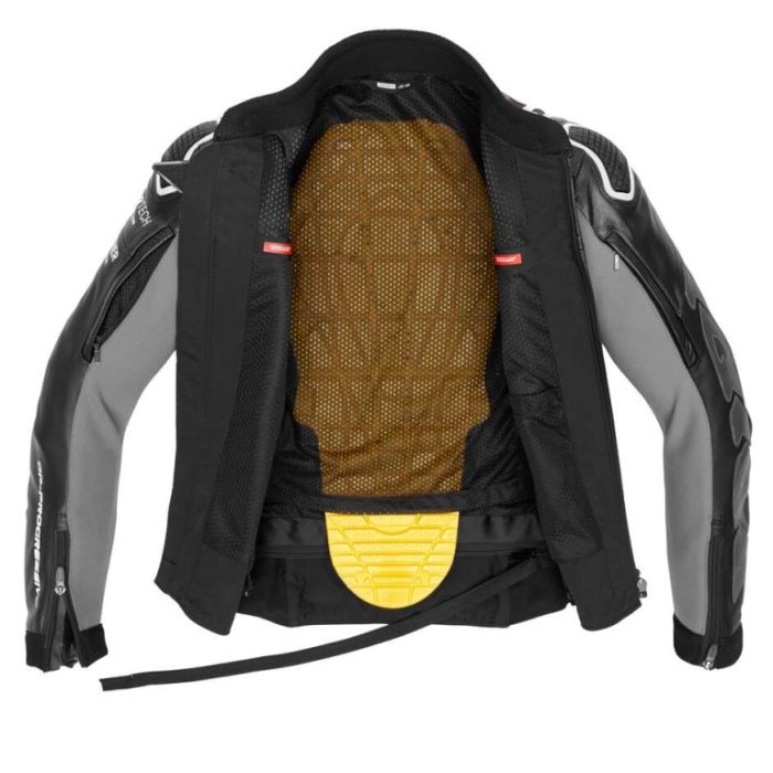 Куртка SPIDI DP PROGRESSIVE LEATHER Black/White