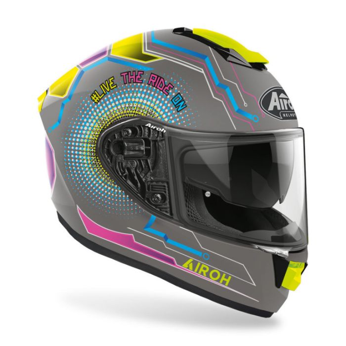 Мотошлем интеграл Airoh ST.501 Power Matt
