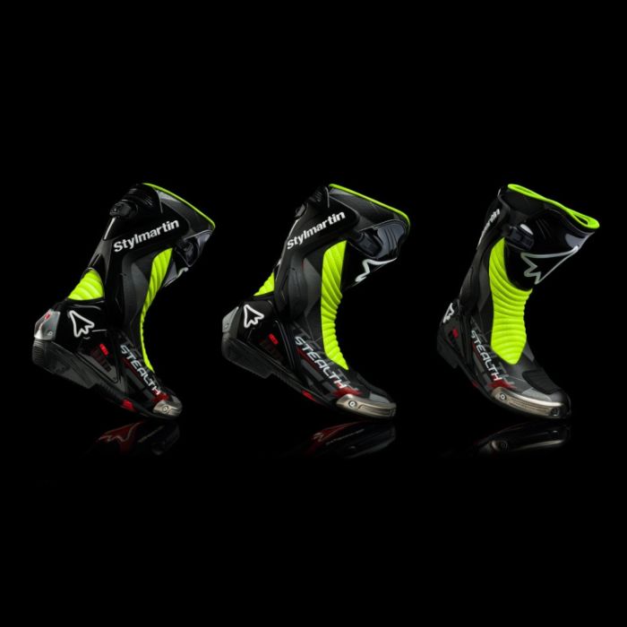 Мотоботы Stylmartin Stealth Evo Air Black Fluo Nero