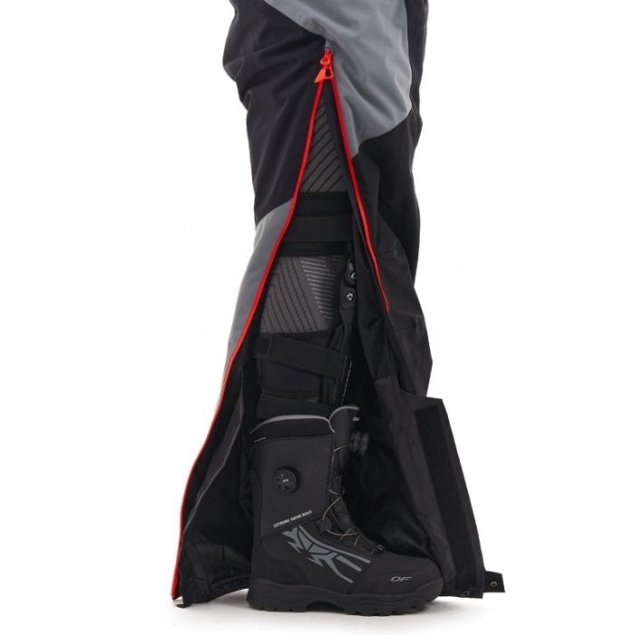 Комбинезон Dragonfly EXTREME 2.0 Man Black - Red - Grey 2024 Утепленный (100)