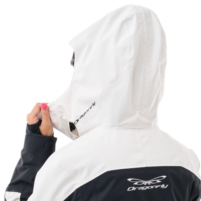 Куртка горнолыжная утепленная Dragonfly Gravity Woman White Snow - Black