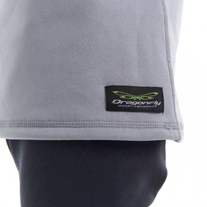 Термобелье зимнее детское Dragonfly высокий ворот For Teen Gray - Black