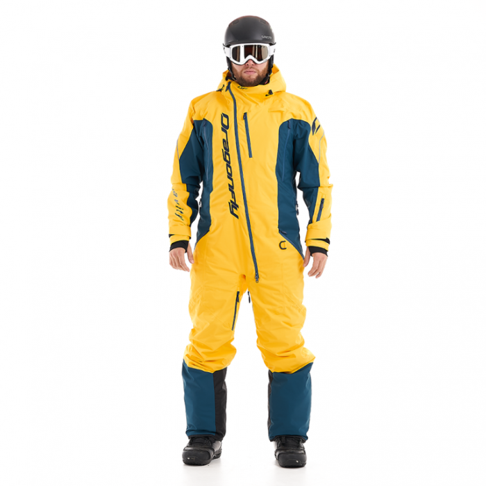 Комбинезон Dragonfly Gravity Premium MAN Yellow-Blue