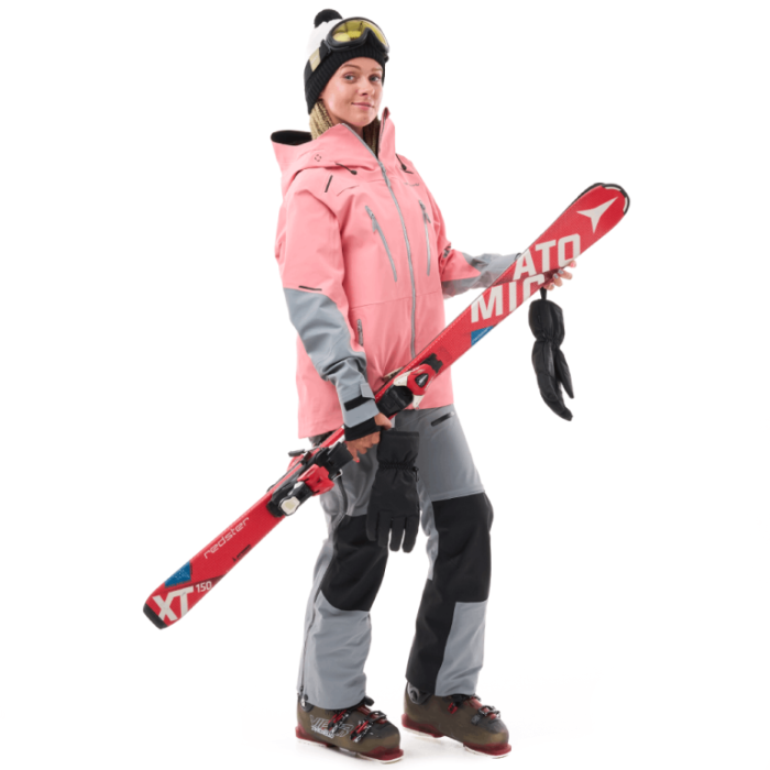 Куртка Dragonfly Freeride Pro Woman Flamingo Pink - Grey