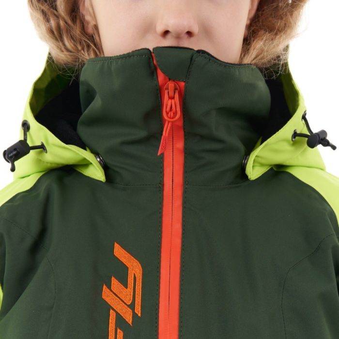 Куртка утепленная Dragonfly Gravity TEENAGER Green - Orange 2024