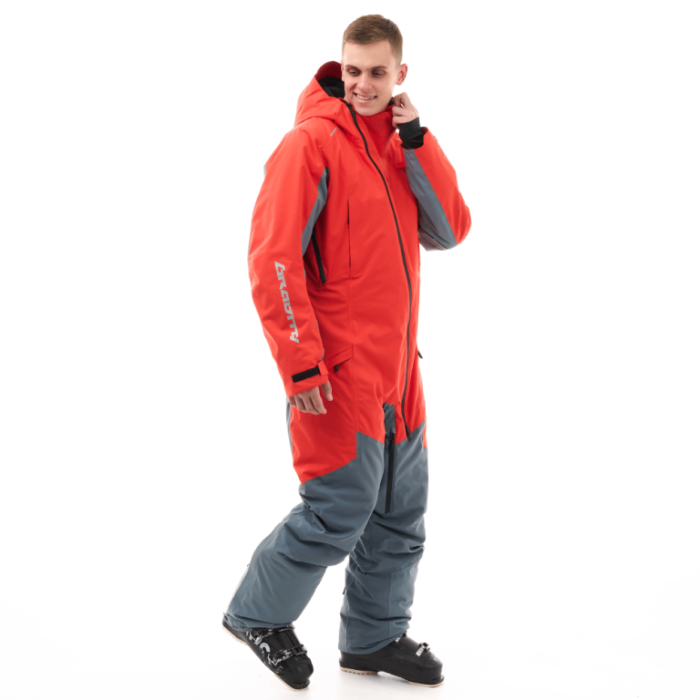 Комбинезон Dragonfly Gravity 2.0 Man Red - Grey
