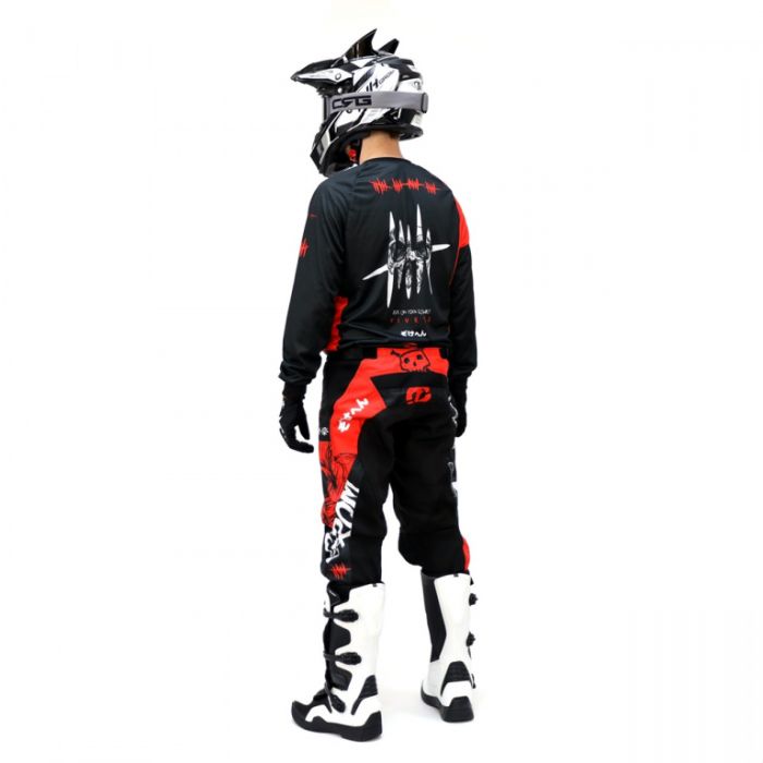 Штаны кроссовые Grom MX Religion red