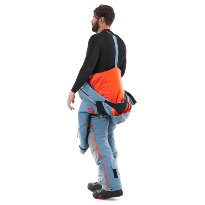 Комбинезон снегоходный Dragonfly Extreme MAN Blue-Grey Утепленный